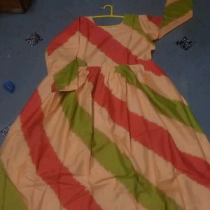 Multi Colour Anarkali Kurti