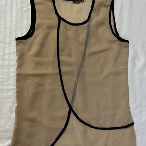 Nude Formal Top