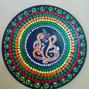 Shri Ganesh Mandala Painting