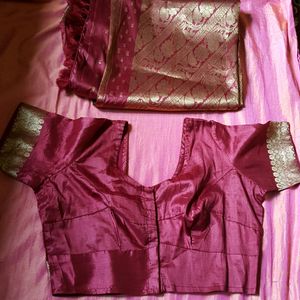 SILK SAREE WITH BLOUSE