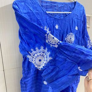 Short Blue Tunic