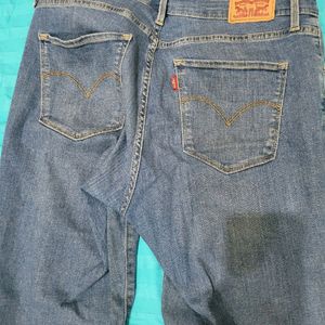 Levi's Super Skinny Blue Jeans