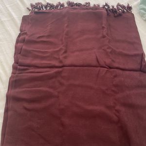 Scarf - Chocolate Brown Color