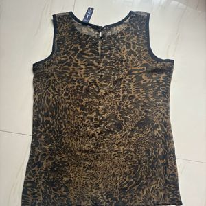 Animal Printed Casual Top