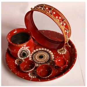 Handmade Karwa Chauth Thal