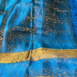 Silk Saree with tailored blouse