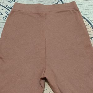 Brown Flared Pants