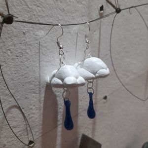 Clouds Shape Earrings