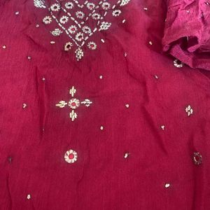 Pure Georgette Kurta Dupatta