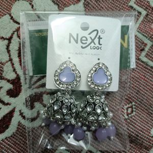 Bridal Party Wear Kundhan Earrings