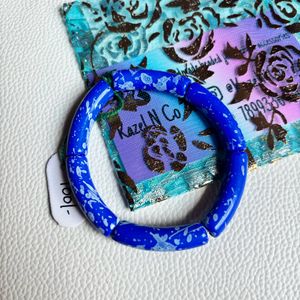 Bracelet | Spray Painted Tube Beads