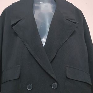 Black Colour Blazer (Women's)