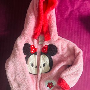 Cute Winter Minnie Jacket From Disney