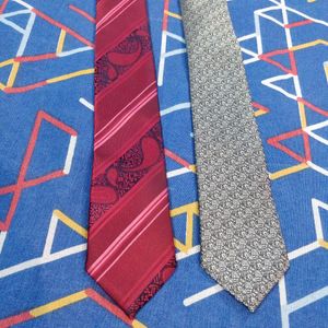 Combo Of Two Slim Blackberry Ties