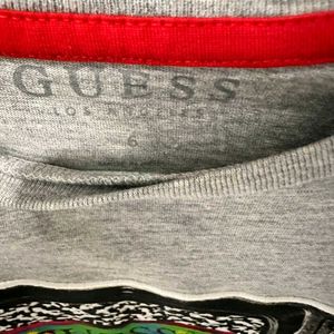 Guess Docter Sleeves Tshirt