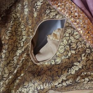 SALE ❗GOLDEN GOWN WTH NET DUPATTA ❤️