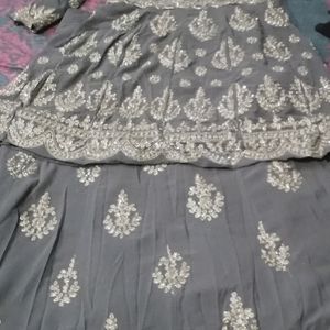 Lahenga Frock Set With Dupatta