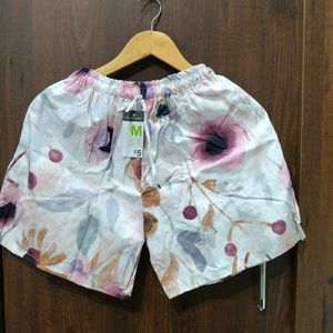 Cotton Shorts For Ladies