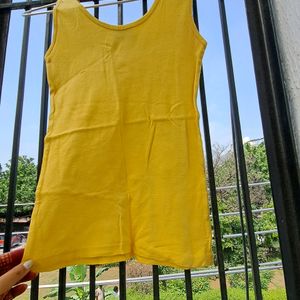 Yellow Tank Top