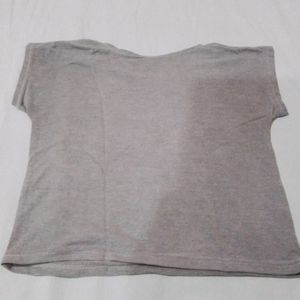 Heart Beat Designed Crop T-shirt For Women