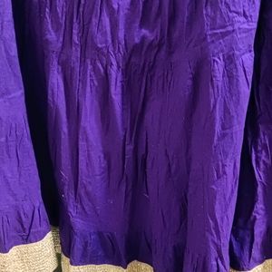 Purple Ethnic Skirt