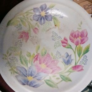 Four Melamine Plate