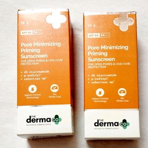 The Derma Co Pore Minimizing Sunscreen😍