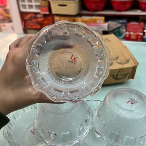 6 Pcs Glass Bowl Set