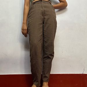 Daily Wear Checked Trouser