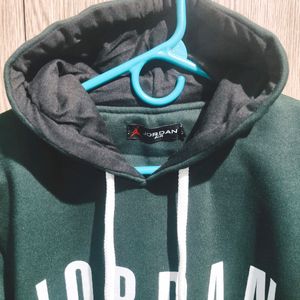 Jordan Logo Printed  Kangaroo pocket hoodie