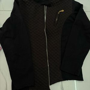 Black Woolen Jacket For Women