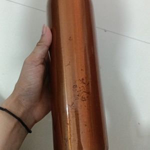 Copper Coating Steel Water Bottle