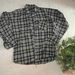 Black Checked Shirt