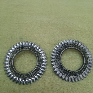 Oxidized Earrings+ Ring Combo