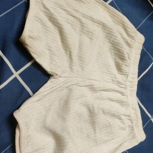 Women's White Short