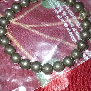 Natural Pyrite Crystal Bracelet