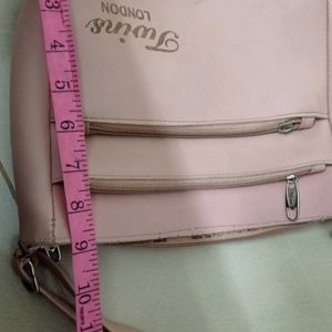 Peach Sling Bag In Good Condition