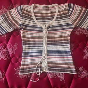 Cute Pinterest Inspired Ribbed Top