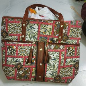 Printed Handbag