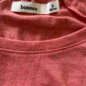 Bossini Tee - Pink Peach