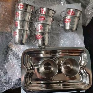 ALPHAGRIP Free tray with 12 pcs of stainless steel