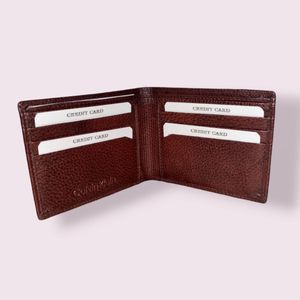 Calvin Klein Genuine Leather Wallet Men's