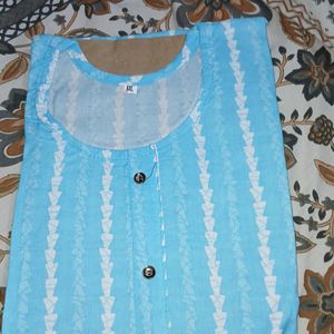 Blue Daily Wear Kurti