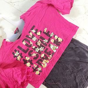 Dark Pink Top For Girls