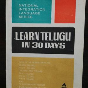 Learn Telugu In 30days, Hurry Up