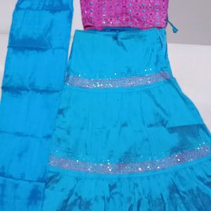 Girls Chaniya Choli(USED & Flaws)