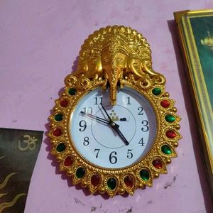 Ganesha Wall Clock