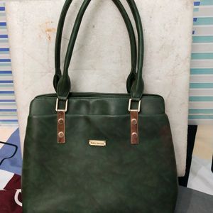 Women's Hand Bag (dark green)