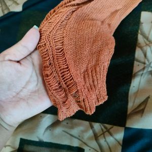 Woolen Brown Shrug