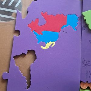 Educational Toy Map Puzzle